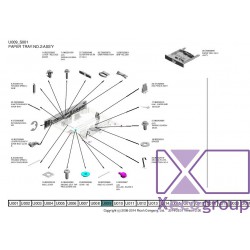 Ricoh D1202832 END FENCE:ASS Y