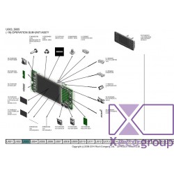 Ricoh D1291507 KEYTOP:POWER...