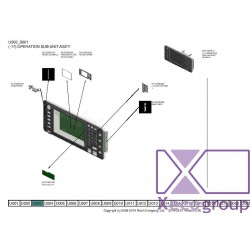 Ricoh D1421441 PCB:LCDC:FT