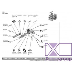 Ricoh D1441354 BRACKET:FAN
