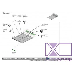Ricoh D1445119 PCB:BRB