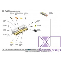 Ricoh D0294411 MAIN FRAME...