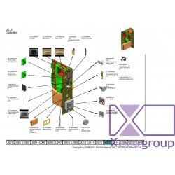 Ricoh D4435724 PCB for D029