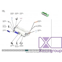 Ricoh G0524697 LEFT FUSING...