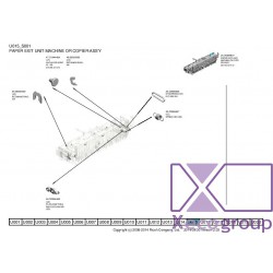 Ricoh D0894407 PAPER EXIT...