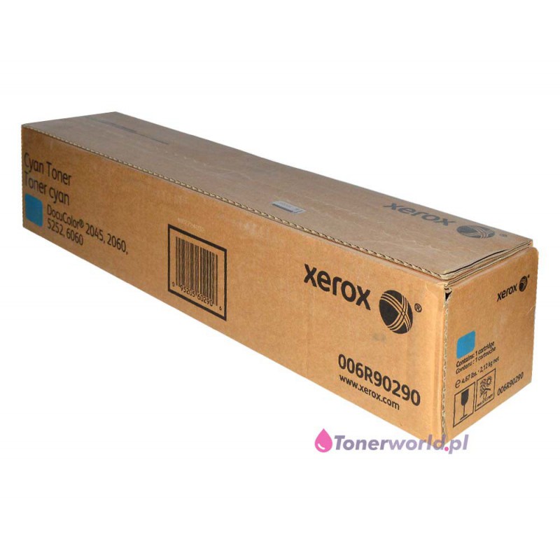 Xerox toner oem original DC docucolor 2045 2060 5252 6060 006r90290 cyan