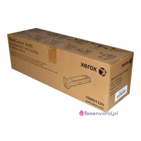 xerox toner cyan oem new original wc workcentre 6400 106r01324