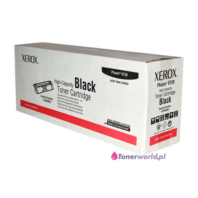xerox toner black oem new original ph phaser 113r00693 6115 6120