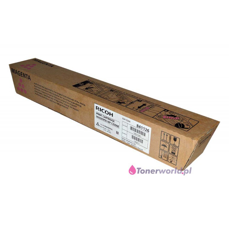 ricoh toner magenta oem new original mp c2800 c3300 841126