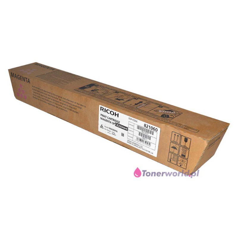 ricoh magenta toner new oem original sp c820 c821 821060