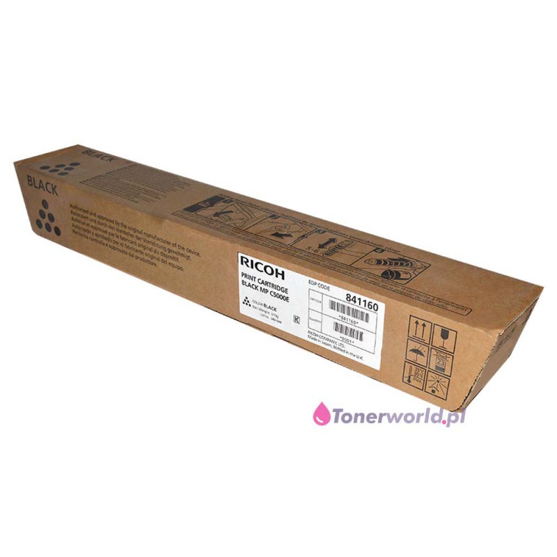 ricoh black toner new oem original mp c5000 c4000 841160