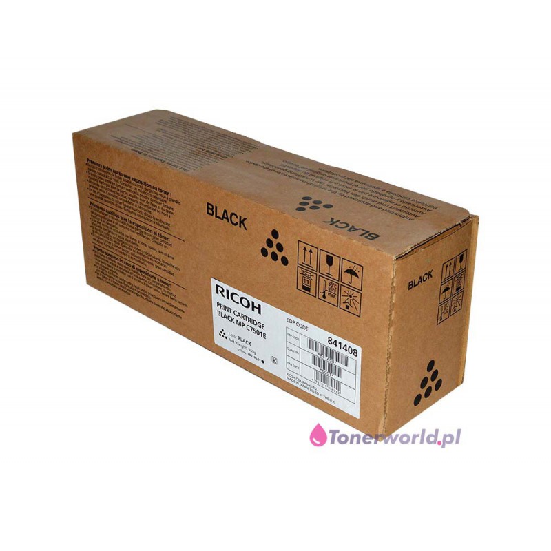 ricoh black toner new oem original mp c7501 c6501 c6001 841408