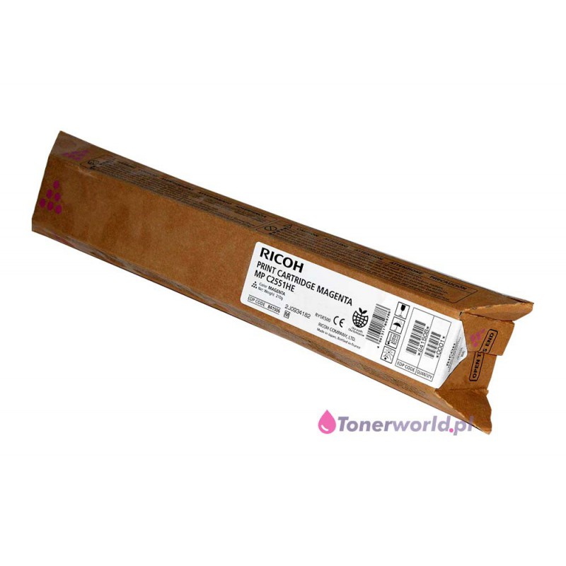 ricoh toner oem new original mp c2551 c2051 841506 magenta