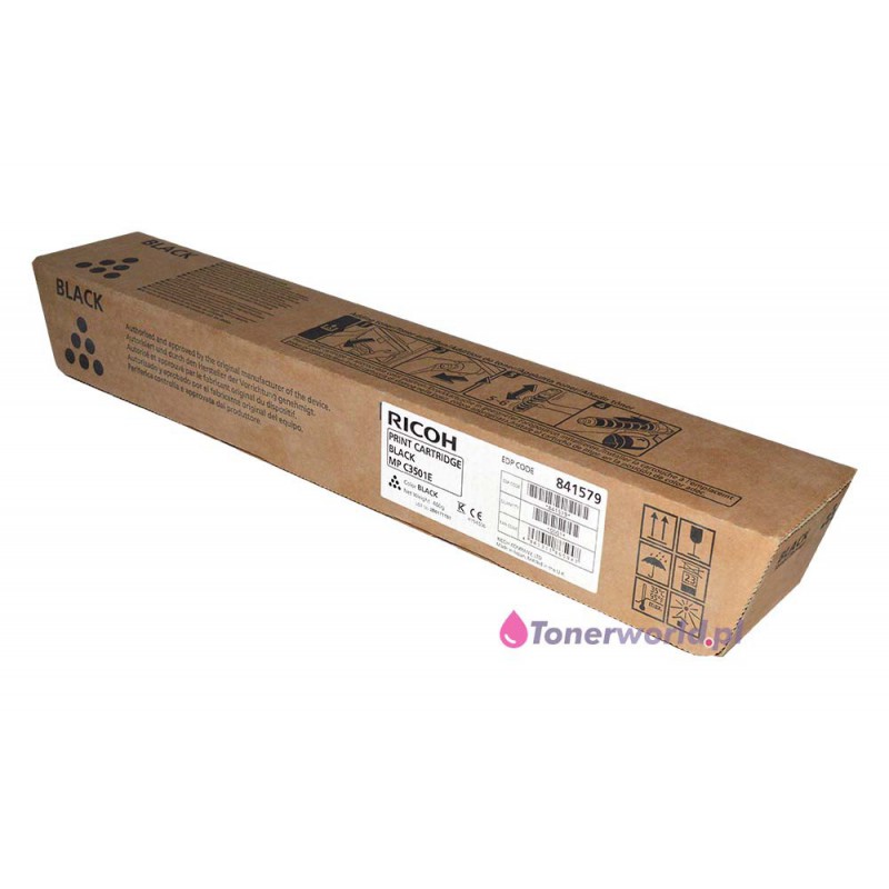 ricoh toner black mp c3001 c3501 841579 oem new original