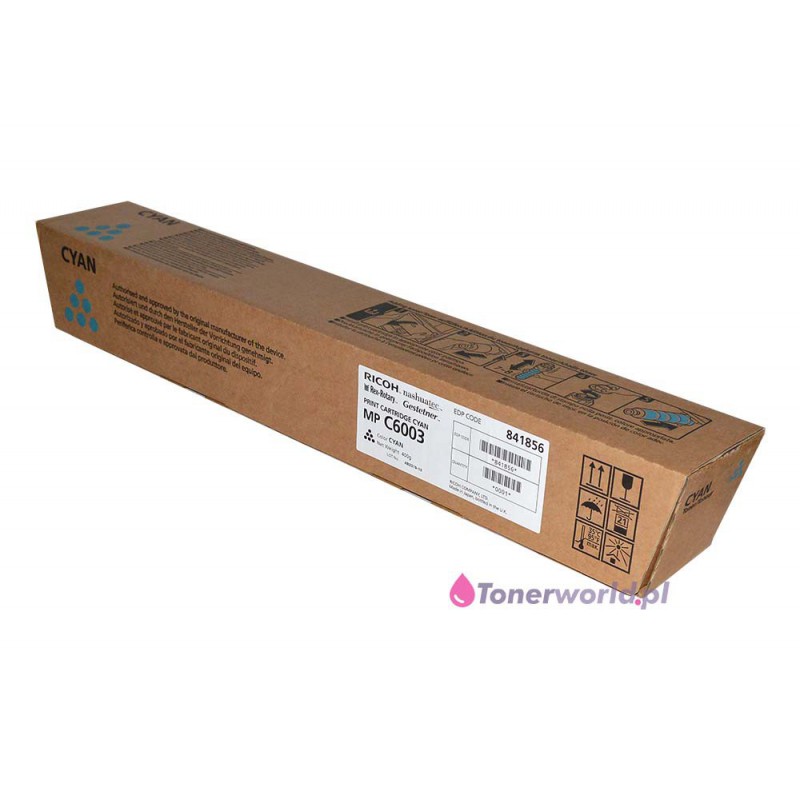 ricoh toner cyan oem original new mp c6003 c5503 c4503 841856