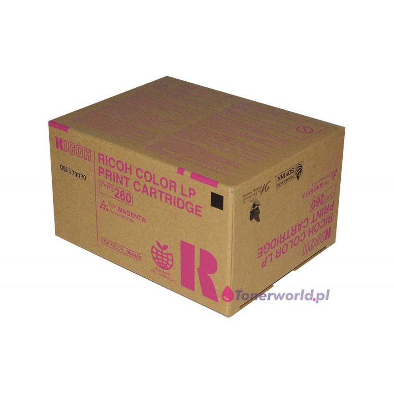 ricoh toner magenta oem new original type 260 aficio cl7200 cl7300 888448